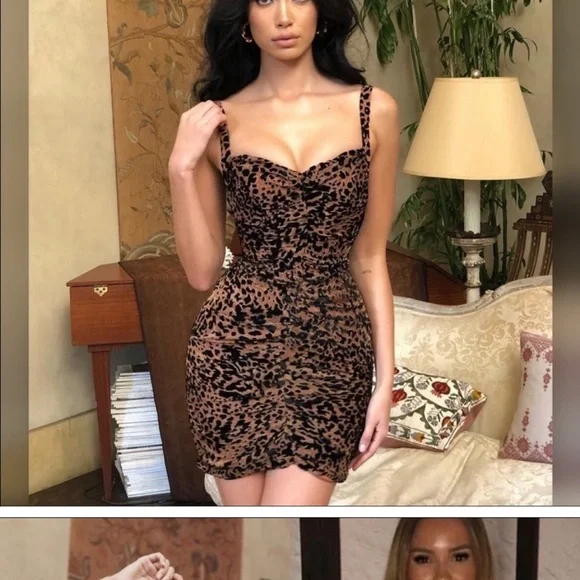 Leopard mini dress - Picture 2 of 2